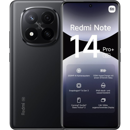 SMARTPHONE XIAOMI NOTE14PP 5G 12-256 BK-DU28 SMARTPHONE XIAOMI NOTE14PP 5G 12-256 BK